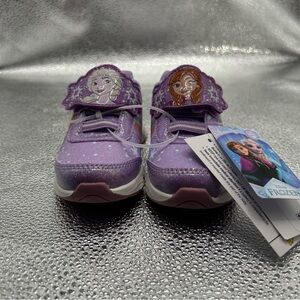Disney Frozen Kids Sneakers - Purple and White